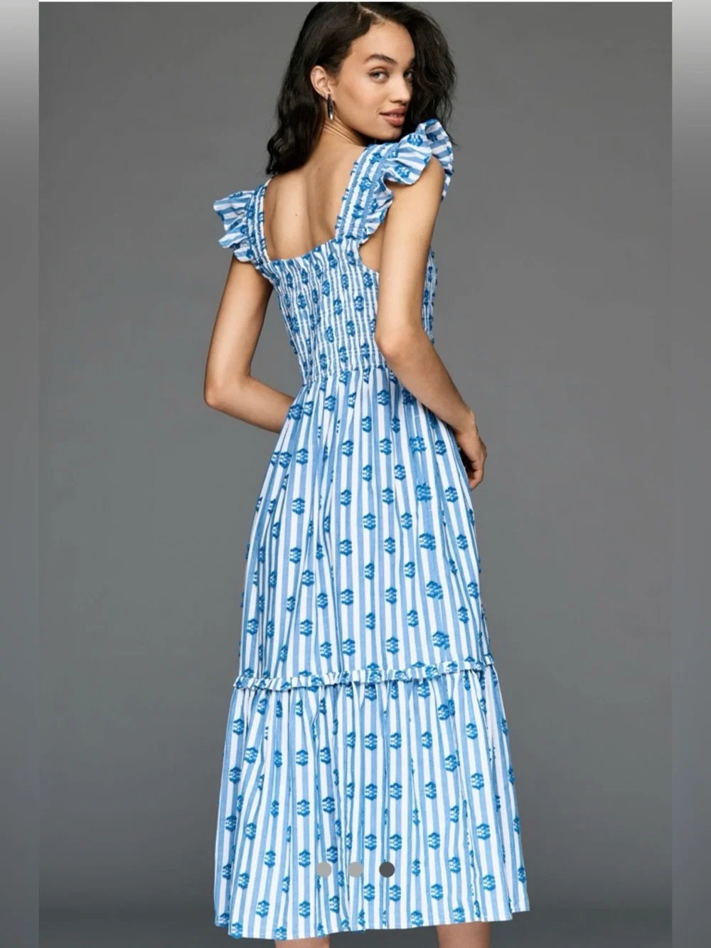 Anthropologie - Peregrine Midi Dress Sz S - Picture 3 of 5